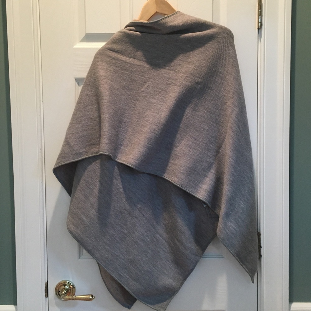 Calvin Klein knit cape/poncho